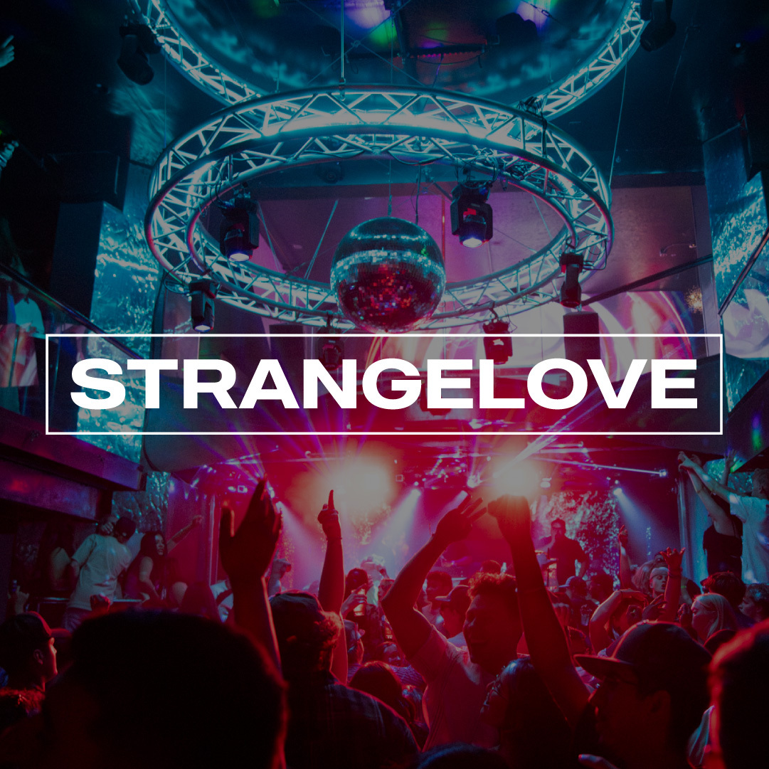 logo for StrangeLove in Boise, Idaho