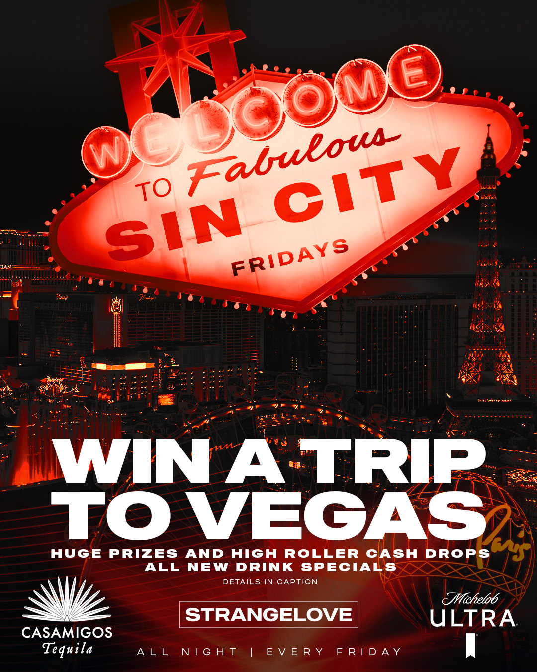 poster for Sin City at StrangeLove in Boise Idaho