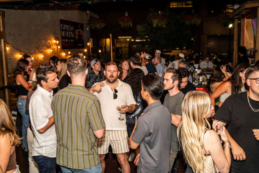 Picture of people at Amsterdam Lounge in Boise Idaho