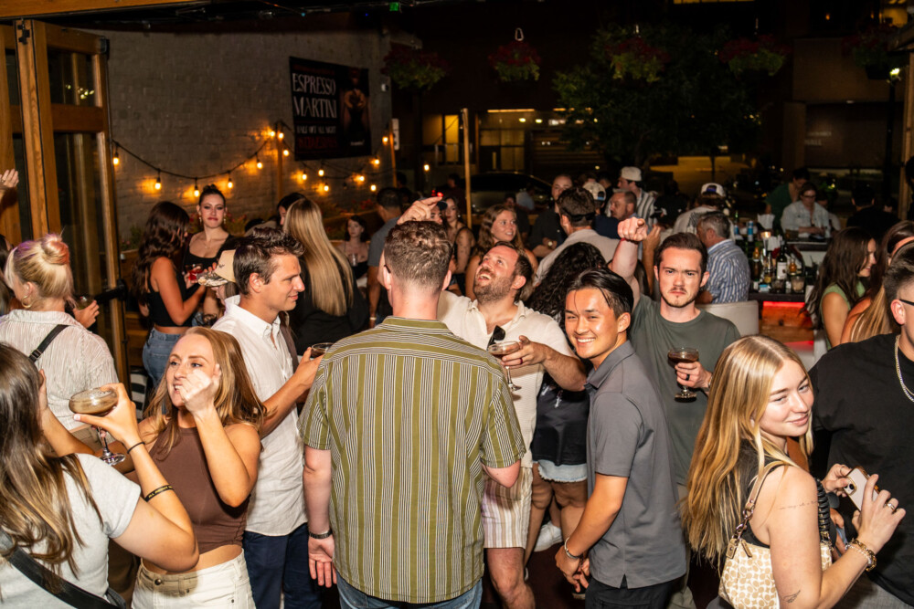 Picture of people at Amsterdam Lounge in Boise Idaho