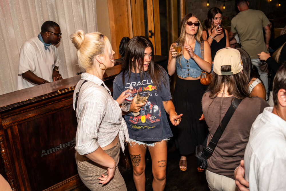 Picture of people at Amsterdam Lounge in Boise Idaho