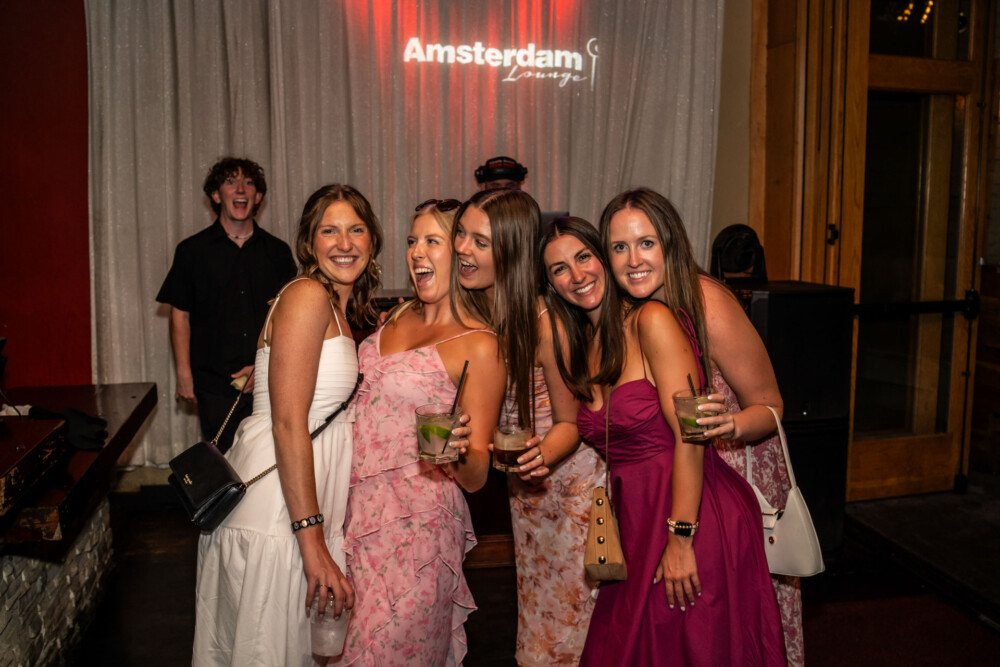 Picture of people at Amsterdam Lounge in Boise Idaho