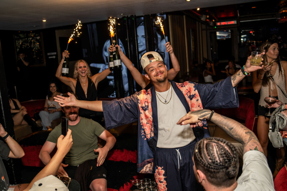 Picture of people at Amsterdam Lounge in Boise Idaho