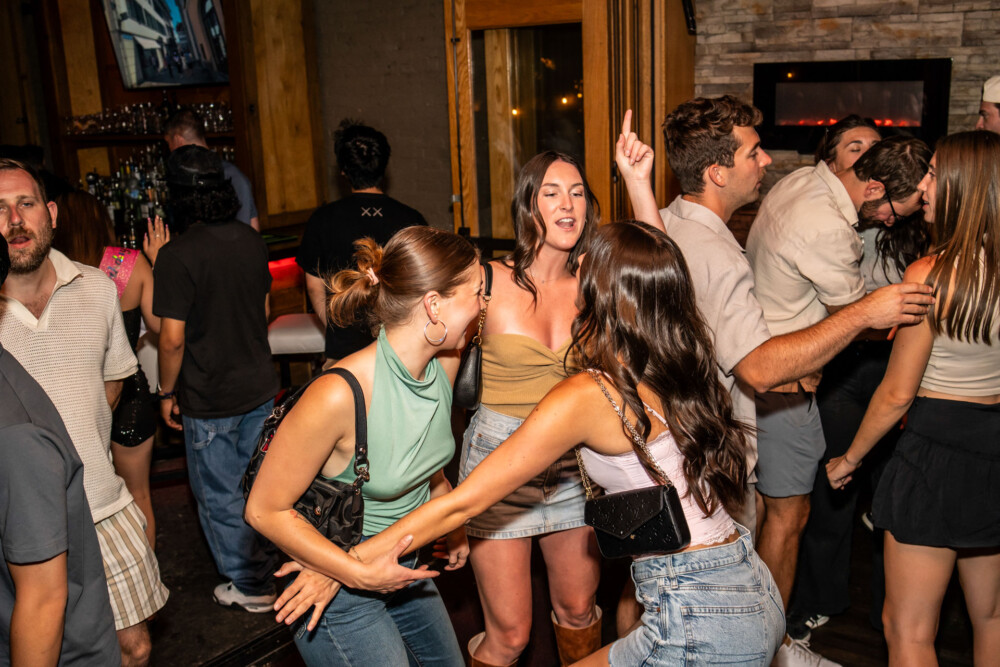 Picture of people at Amsterdam Lounge in Boise Idaho