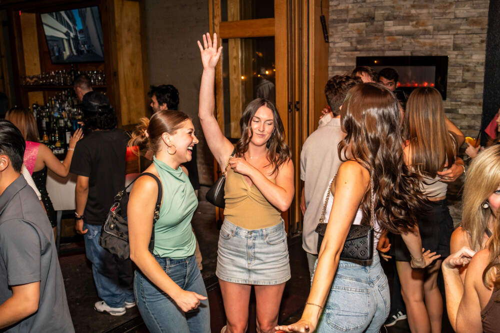 Picture of people at Amsterdam Lounge in Boise Idaho