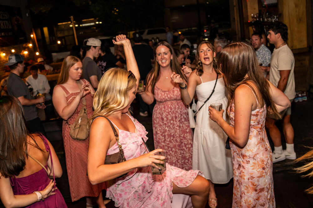 Picture of people at Amsterdam Lounge in Boise Idaho