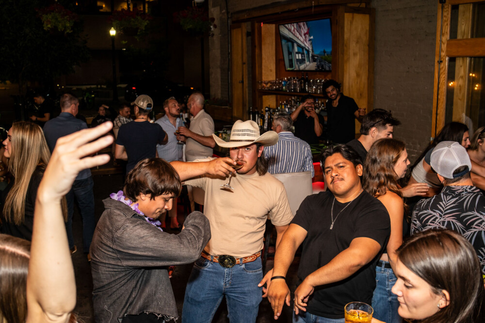 Picture of people at Amsterdam Lounge in Boise Idaho