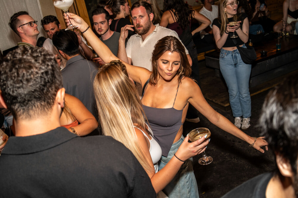 Picture of people at Amsterdam Lounge in Boise Idaho