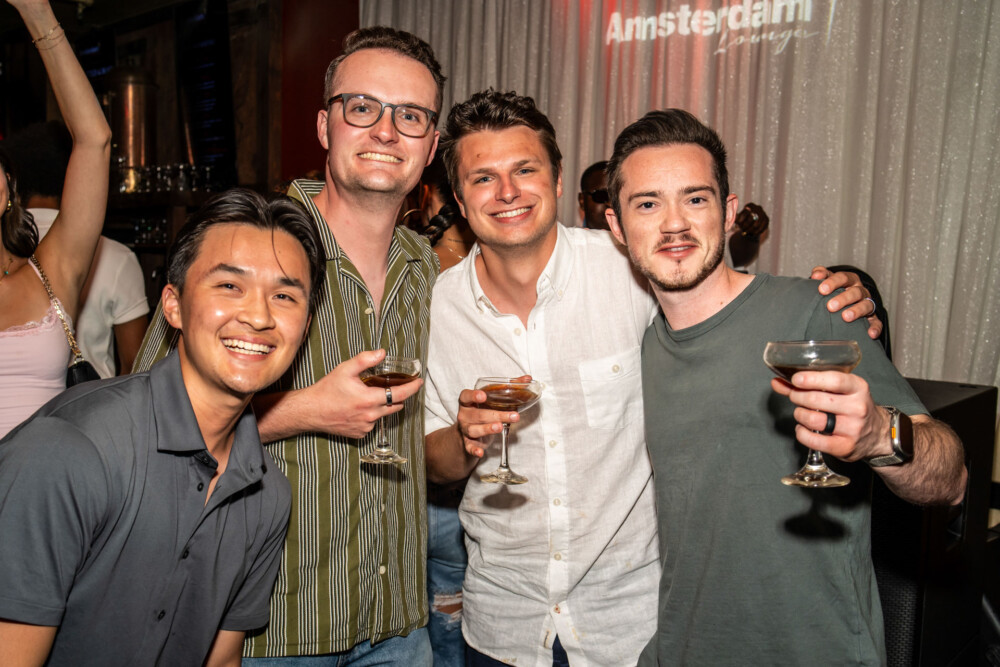 Picture of people at Amsterdam Lounge in Boise Idaho