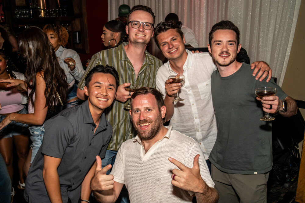 Picture of people at Amsterdam Lounge in Boise Idaho