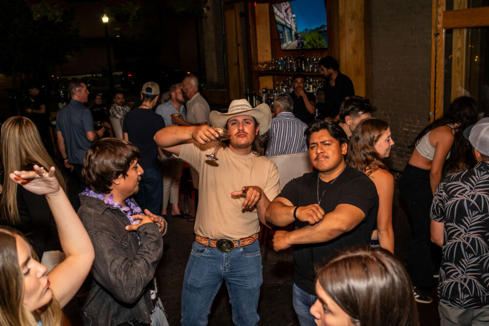 Picture of people at Amsterdam Lounge in Boise Idaho