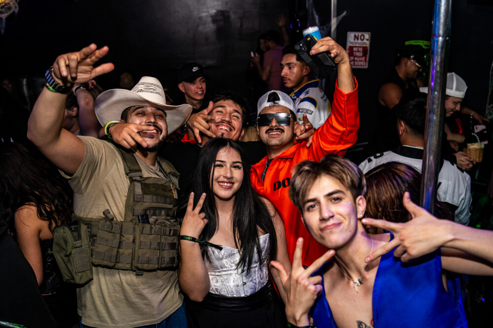 photo of people in halloween costumes at the Boo 2 Halloween Block Party, Dirty Little Roddy's, Boise, Idaho