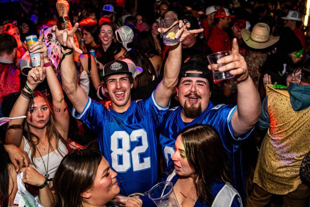 photo of people in halloween costumes at the Boo 2 Halloween Block Party, Dirty Little Roddy's, Boise, Idaho