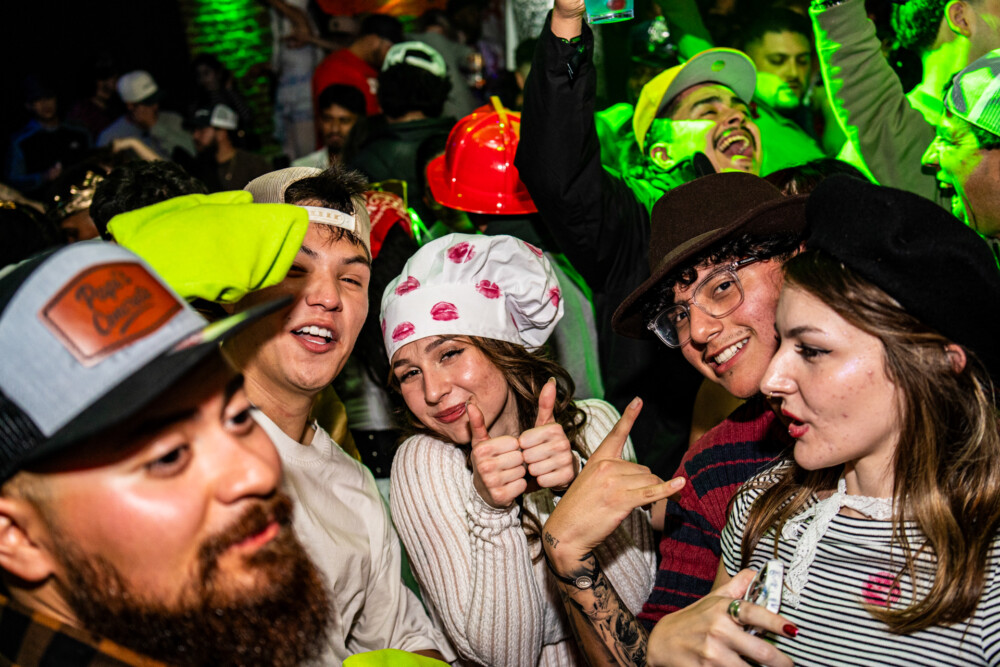 photo of people in halloween costumes at the Boo 2 Halloween Block Party, Dirty Little Roddy's, Boise, Idaho