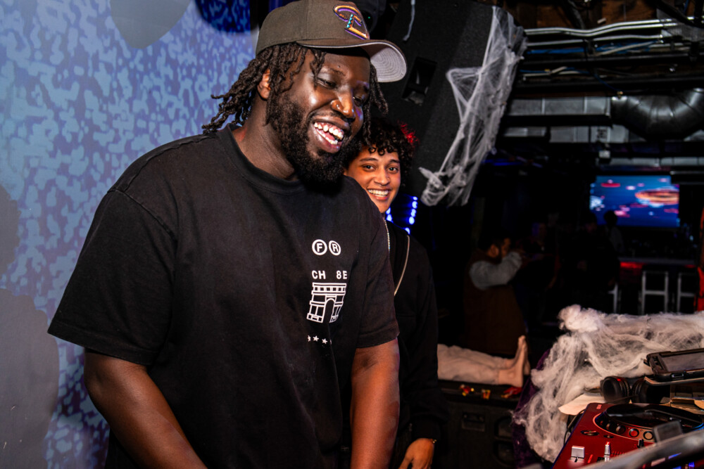 photo of people in halloween costumes at the Boo 2 Halloween Block Party, Karma, Boise, Idaho