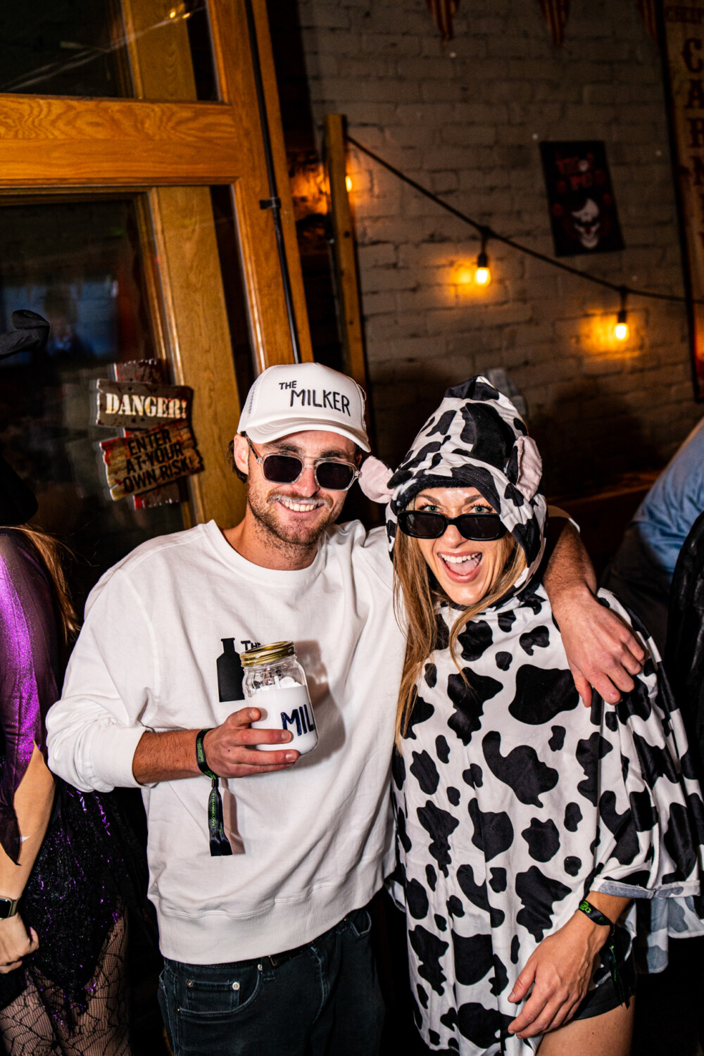 photo of people in halloween costumes at the Boo 2 Halloween Block Party, Amsterdam Lounge, Boise, Idaho
