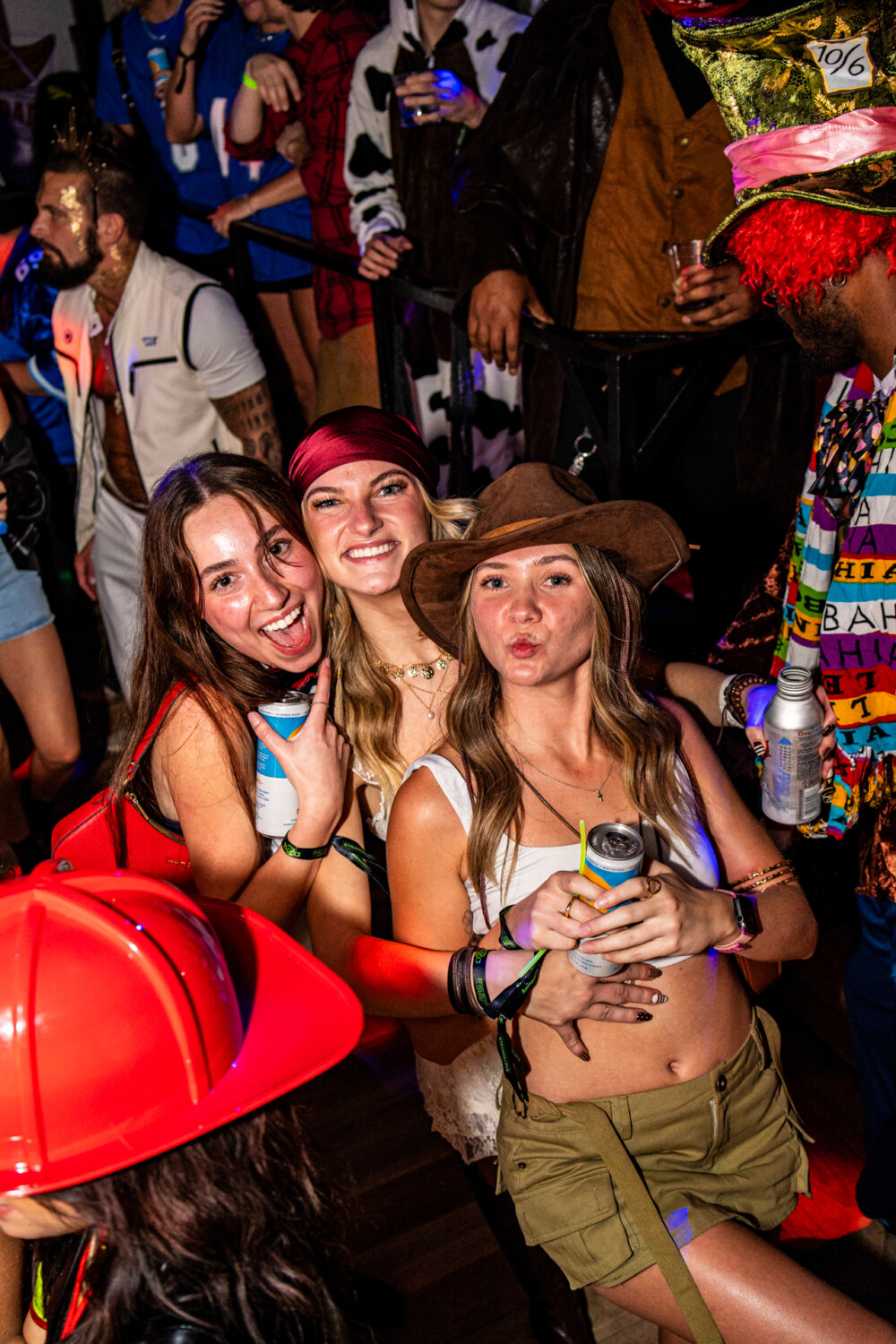 photo of people in halloween costumes at the Boo 2 Halloween Block Party, Dirty Little Roddy's, Boise, Idaho