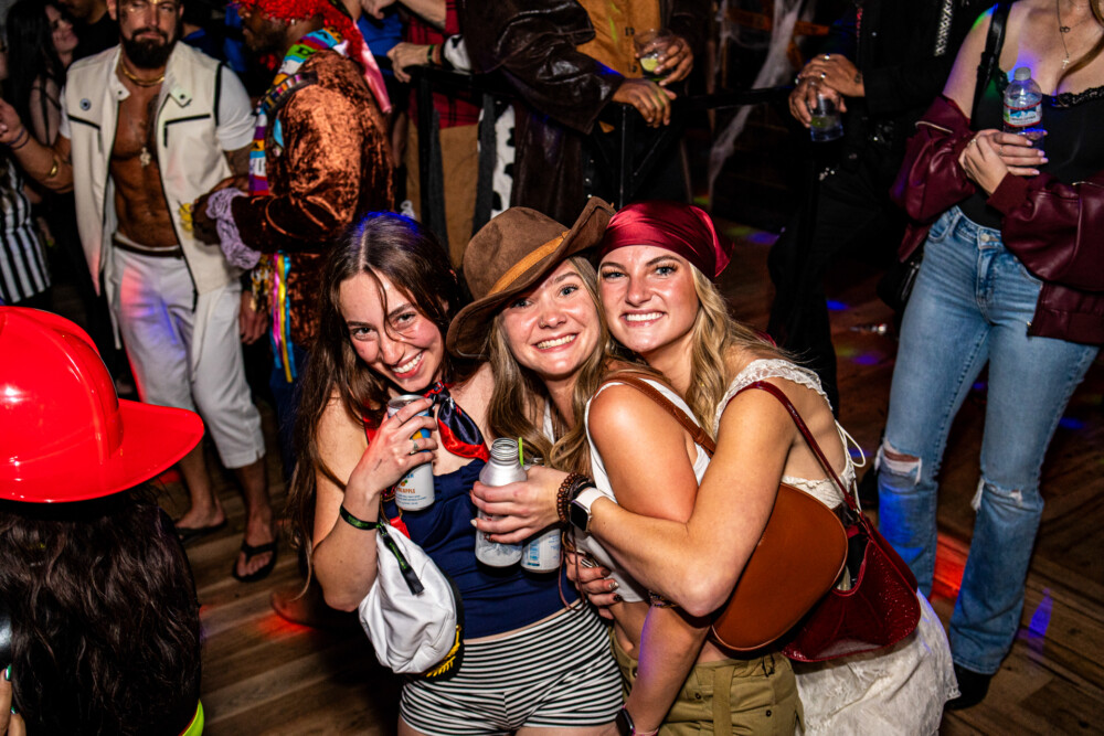 photo of people in halloween costumes at the Boo 2 Halloween Block Party, Dirty Little Roddy's, Boise, Idaho