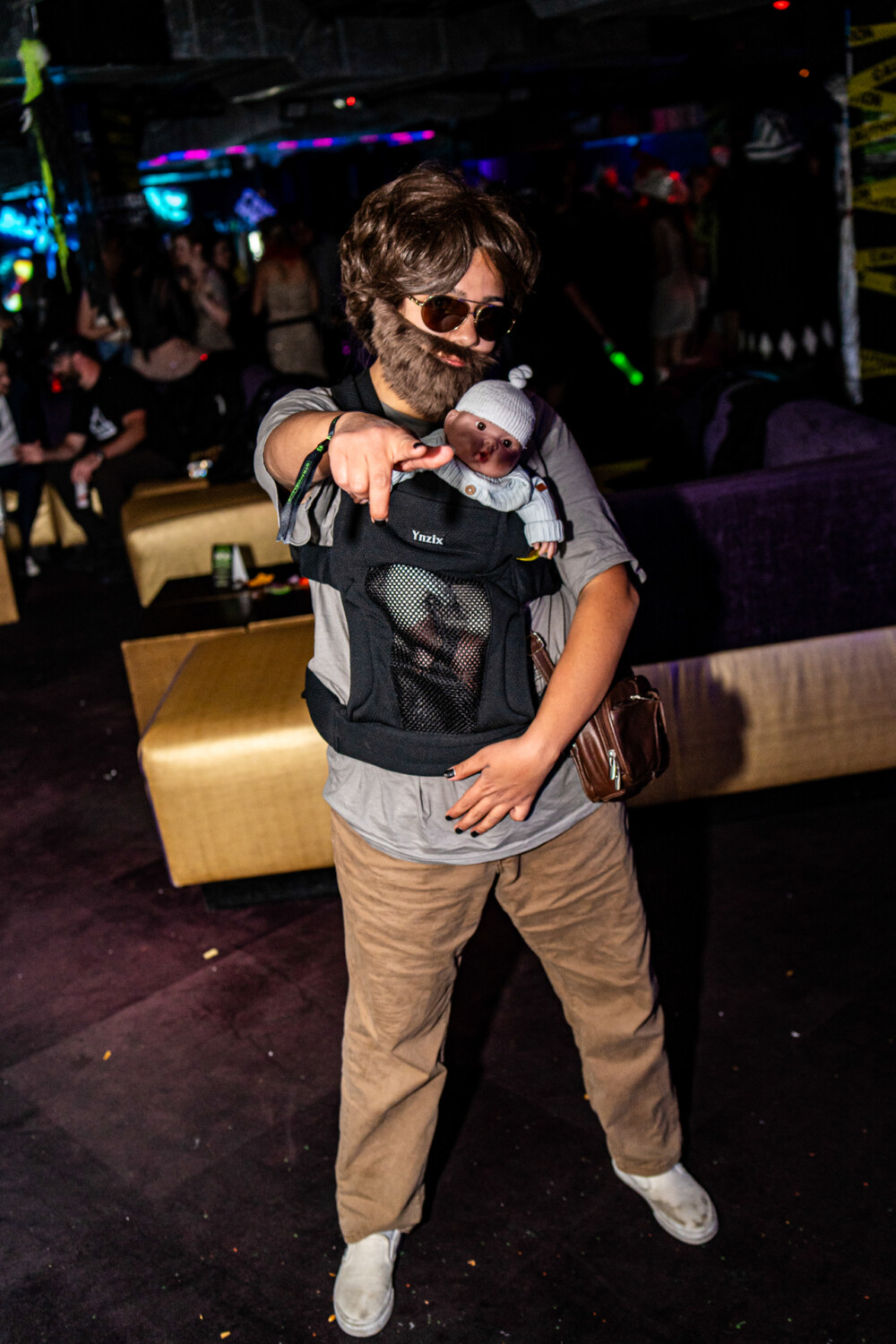 photo of people in halloween costumes at the Boo 2 Halloween Block Party, Karma, Boise, Idaho