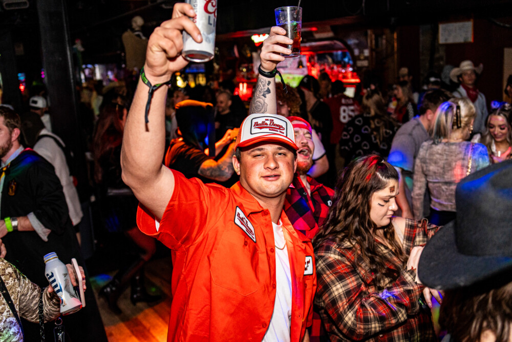 photo of people in halloween costumes at the Boo 2 Halloween Block Party, Dirty Little Roddy's, Boise, Idaho