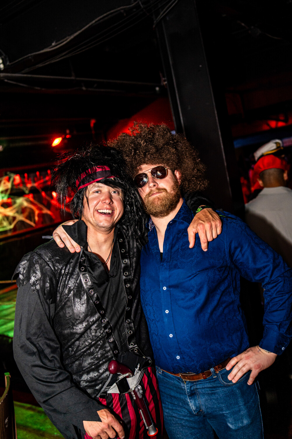 photo of people in halloween costumes at the Boo 2 Halloween Block Party, Dirty Little Roddy's, Boise, Idaho