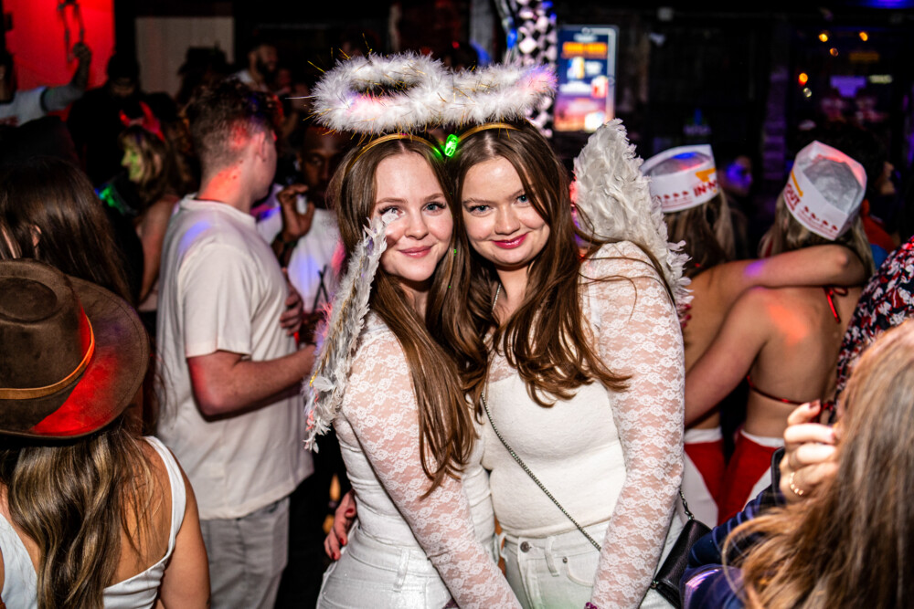 photo of people in halloween costumes at the Boo 2 Halloween Block Party, Dirty Little Roddy's, Boise, Idaho