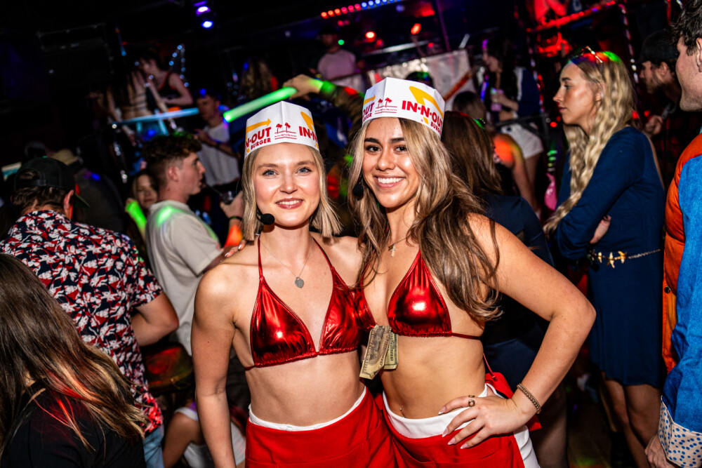 photo of people in halloween costumes at the Boo 2 Halloween Block Party, Dirty Little Roddy's, Boise, Idaho