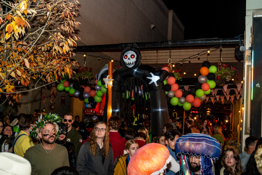 photo of people in halloween costumes on Halloween Night 2025, Amsterdam Lounge, Boise, Idaho