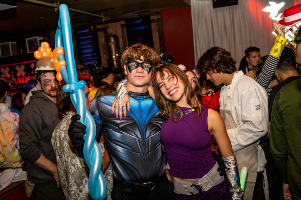 photo of people in halloween costumes on Halloween Night 2025, Amsterdam Lounge, Boise, Idaho
