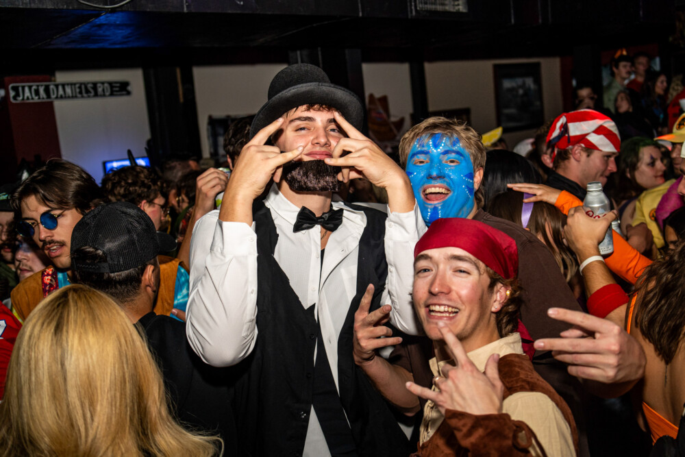 photo of people in halloween costumes on Halloween Night 2025, Dirty Little Roddy's, Boise, Idaho