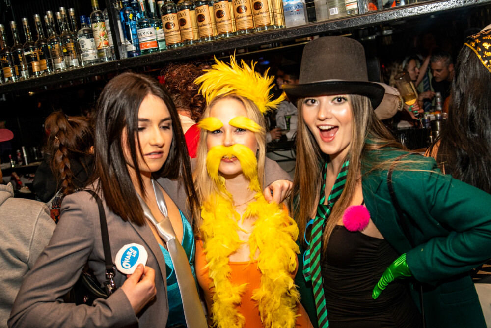 photo of people in halloween costumes on Halloween Night 2025, Amsterdam Lounge, Boise, Idaho