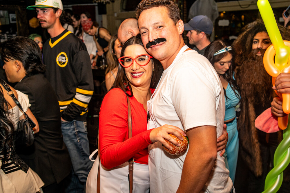 photo of people in halloween costumes on Halloween Night 2025, Amsterdam Lounge, Boise, Idaho