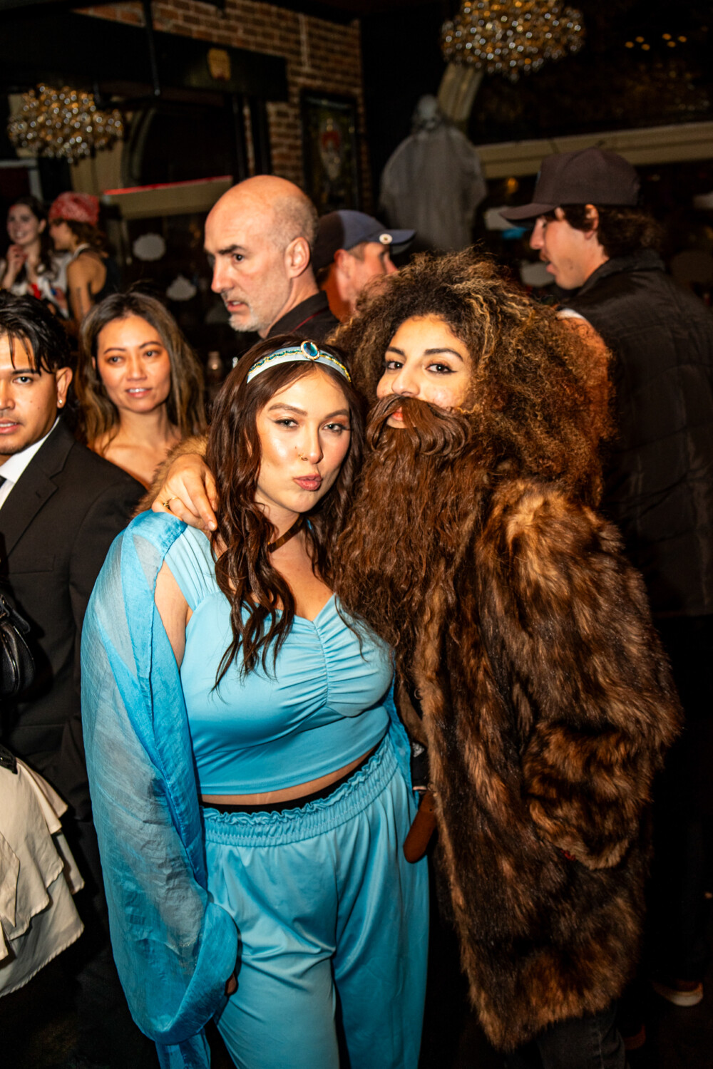 photo of people in halloween costumes on Halloween Night 2025, Amsterdam Lounge, Boise, Idaho