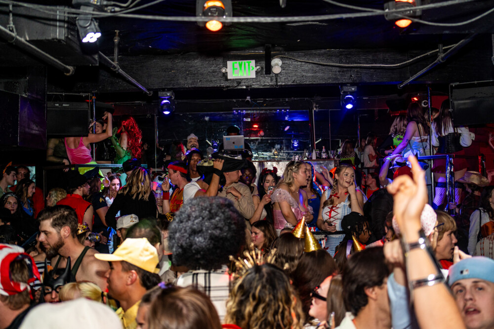 photo of people in halloween costumes on Halloween Night 2025, Dirty Little Roddy's, Boise, Idaho