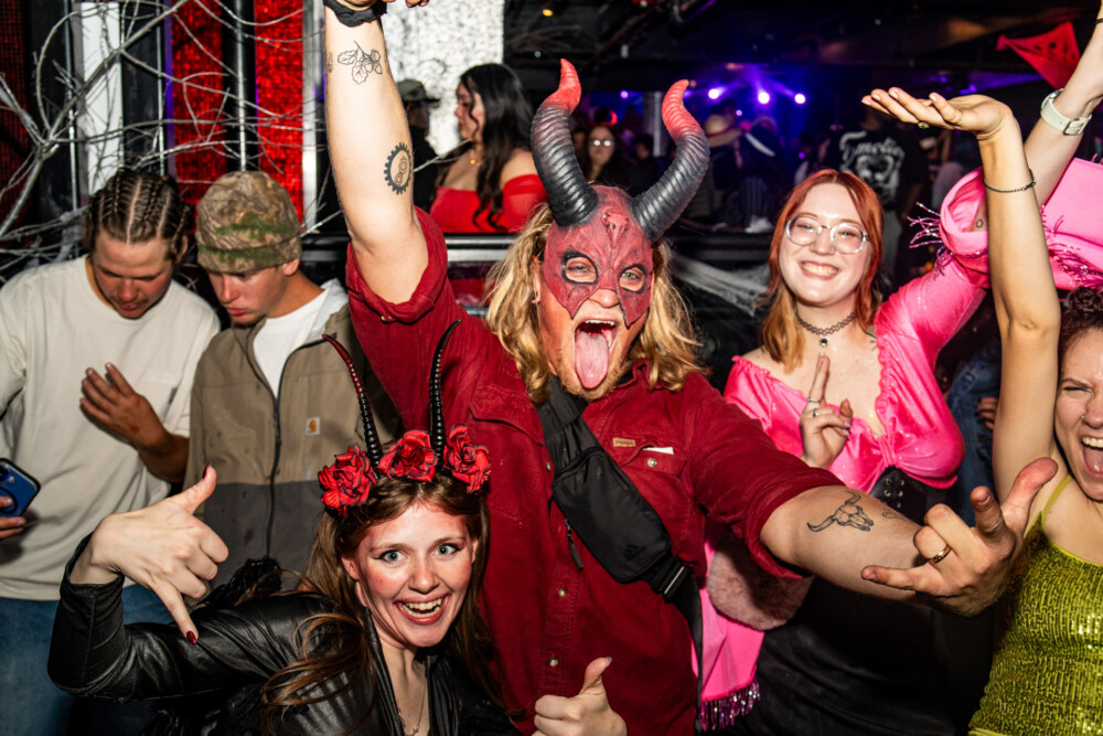 photo of people in halloween costumes on Halloween Night 2025, StrangeLove, Boise, Idaho