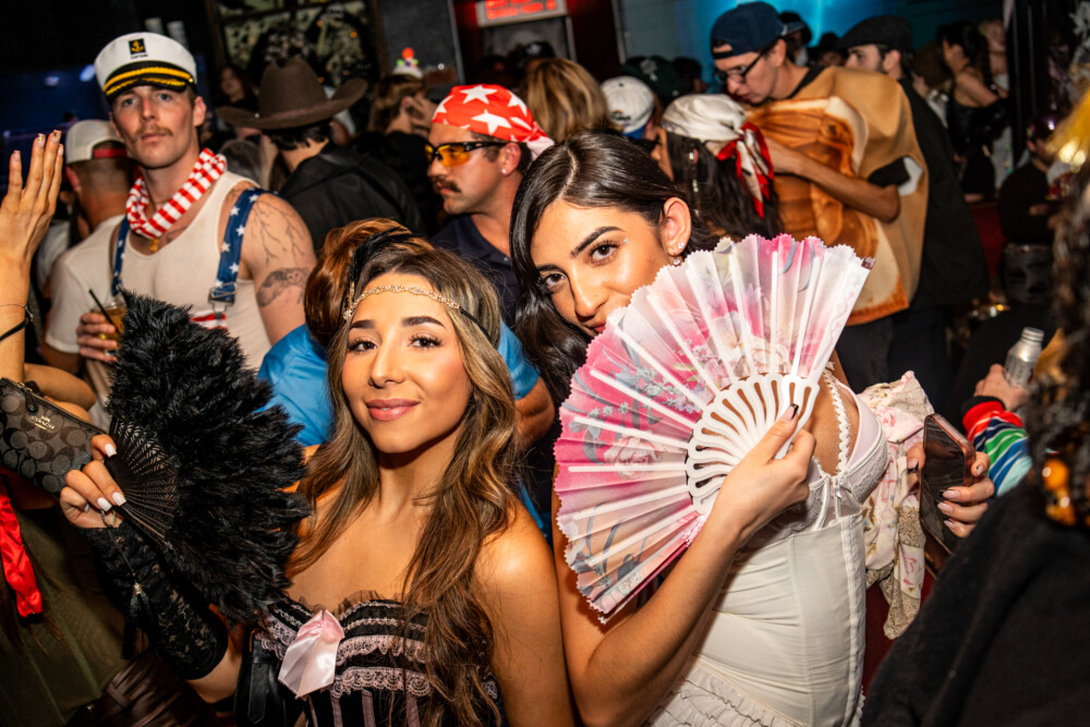 photo of people in halloween costumes on Halloween Night 2025, Amsterdam Lounge, Boise, Idaho