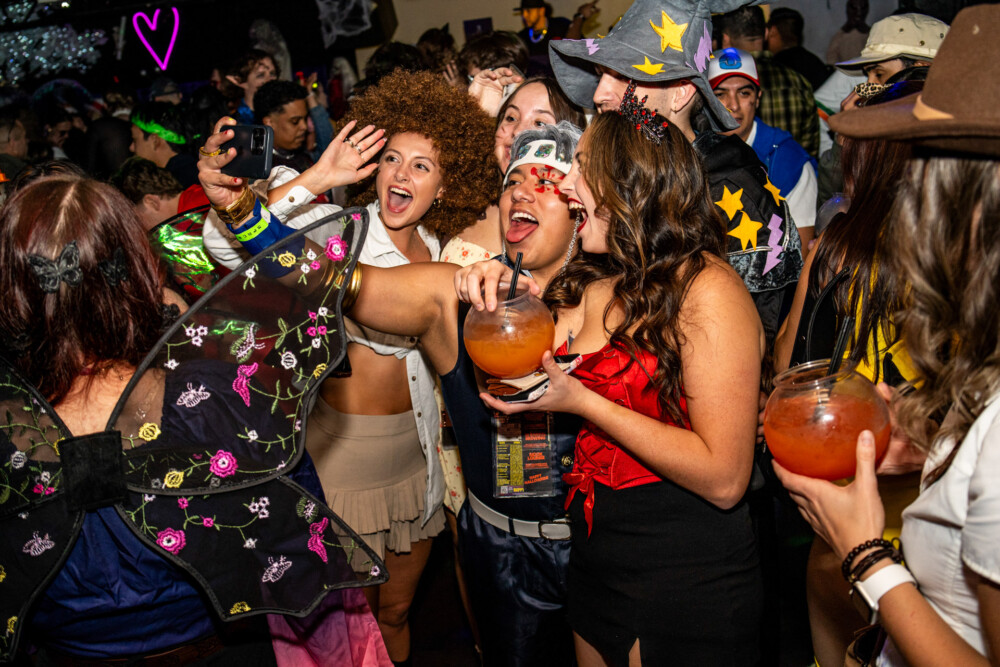 photo of people in halloween costumes on Halloween Night 2025, Karma, Boise, Idaho