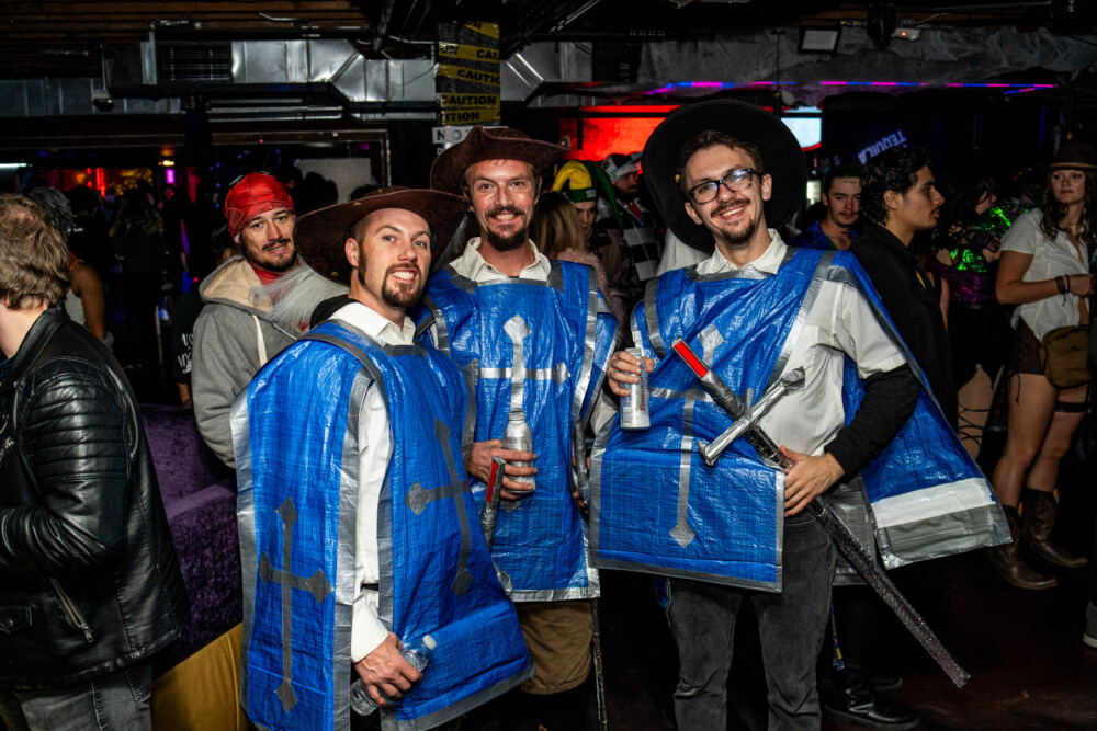 photo of people in halloween costumes on Halloween Night 2025, Karma, Boise, Idaho