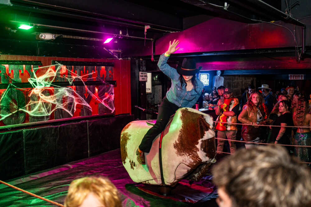 photo of people in halloween costumes on Halloween Night 2025, Dirty Little Roddy's, Boise, Idaho