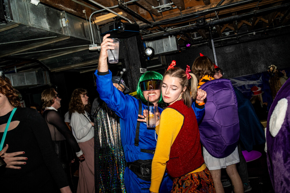 photo of people in halloween costumes on Halloween Night 2025, Karma, Boise, Idaho