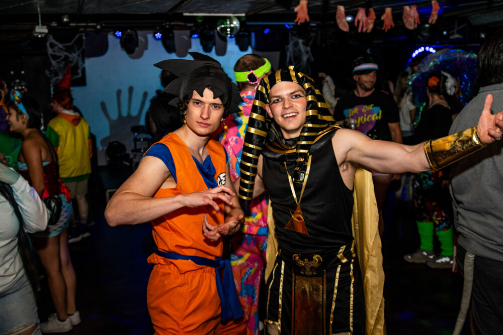 photo of people in halloween costumes on Halloween Night 2025, Karma, Boise, Idaho