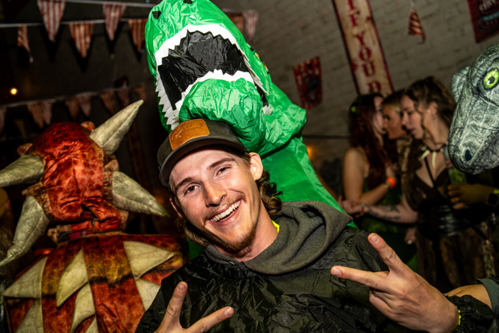 photo of people in halloween costumes on Halloween Night 2025, Amsterdam Lounge, Boise, Idaho