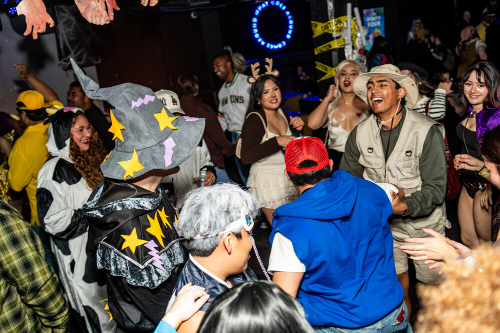 photo of people in halloween costumes on Halloween Night 2025, Karma, Boise, Idaho