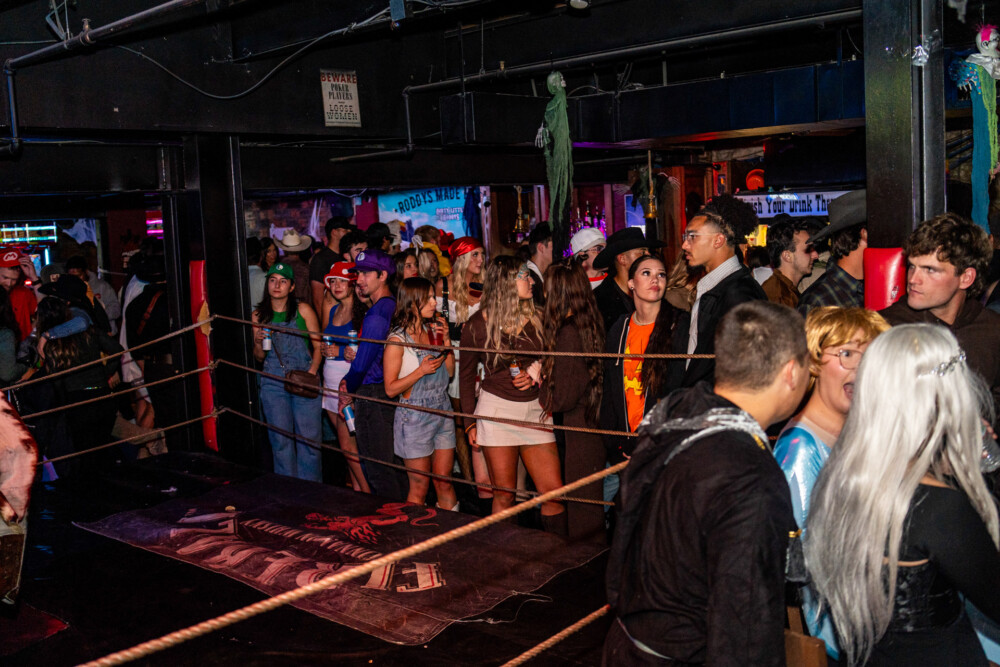 photo of people in halloween costumes on Halloween Night 2025, Dirty Little Roddy's, Boise, Idaho
