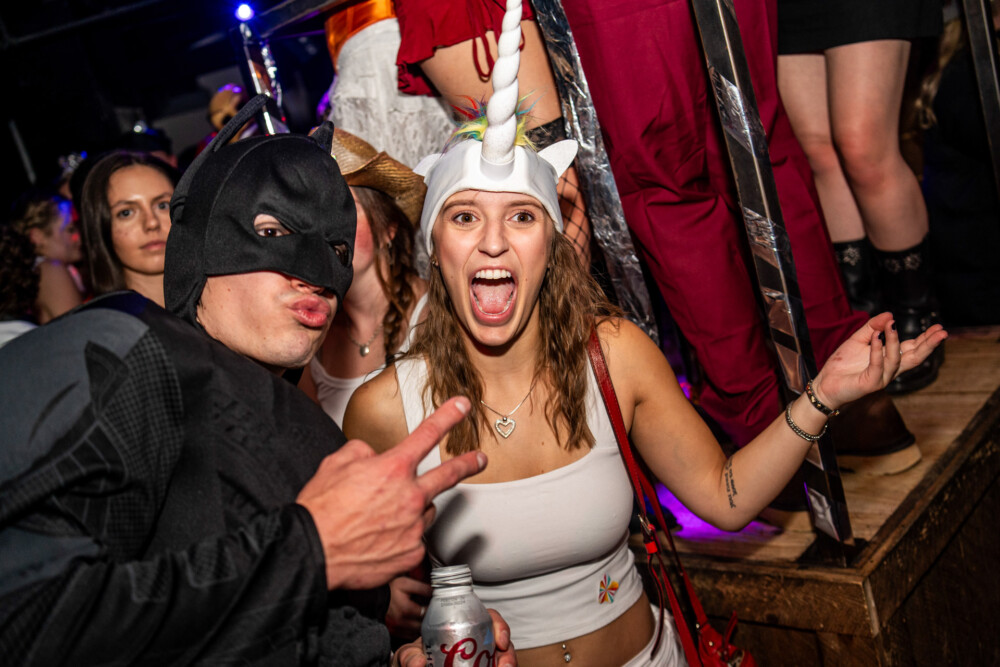 photo of people in halloween costumes on Halloween Night 2025, Dirty Little Roddy's, Boise, Idaho
