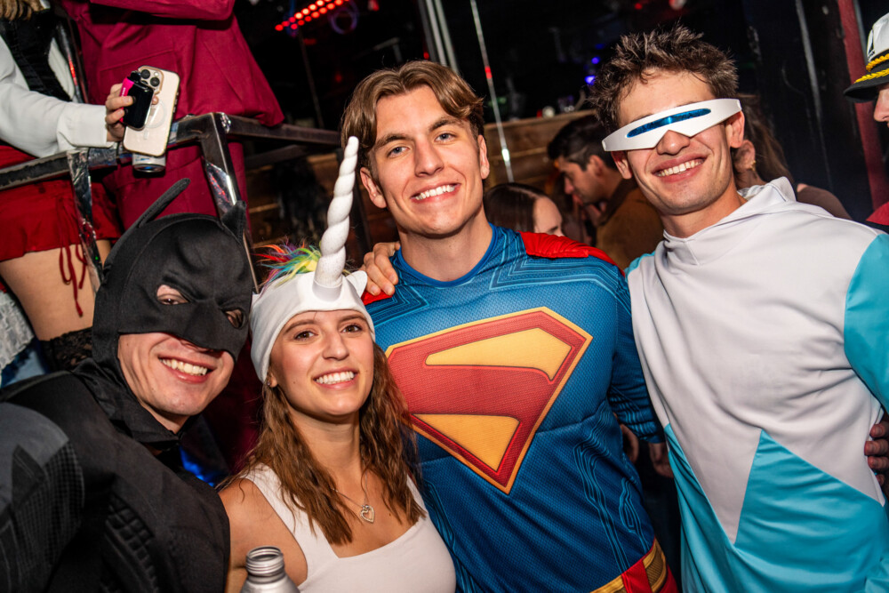 photo of people in halloween costumes on Halloween Night 2025, Dirty Little Roddy's, Boise, Idaho