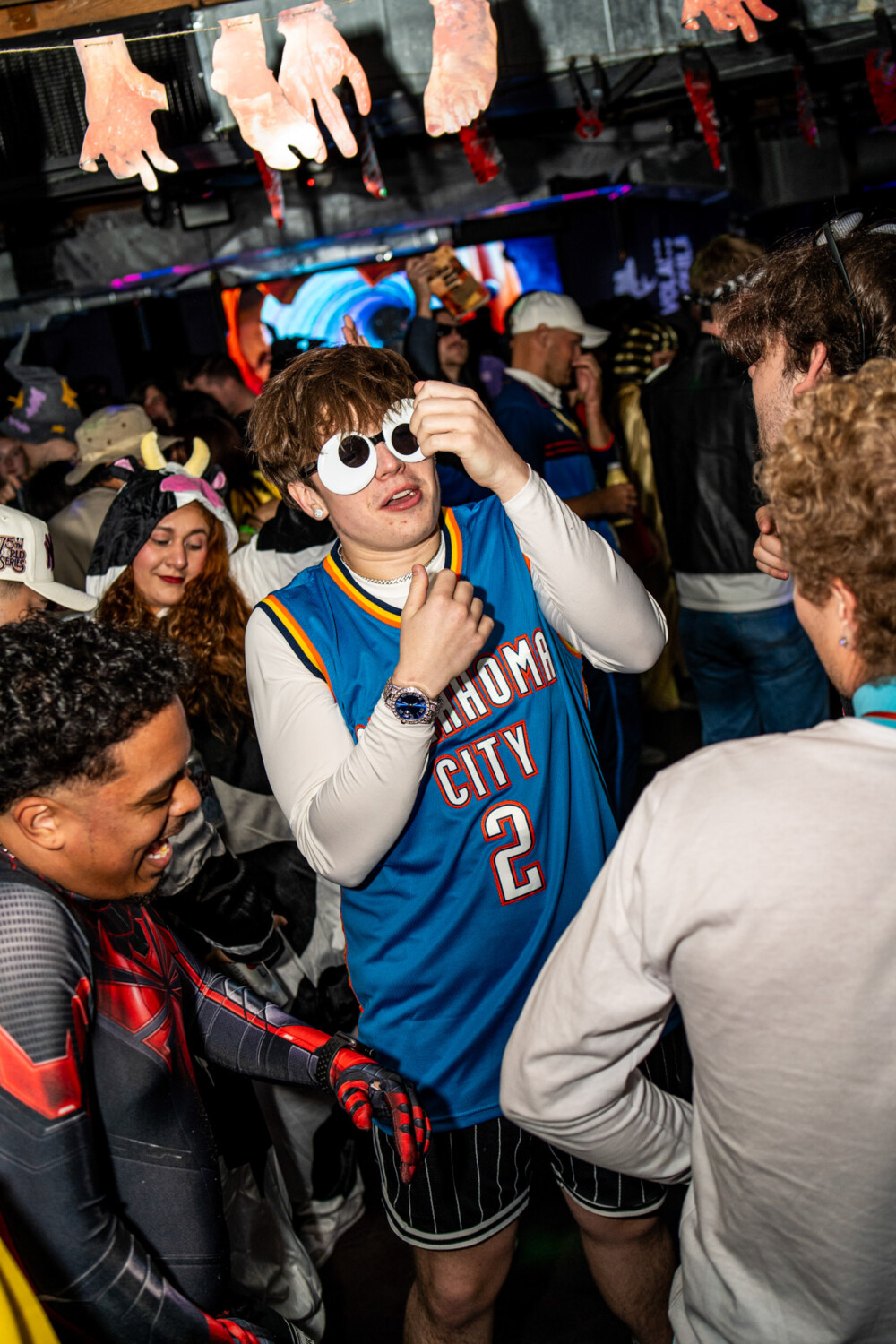 photo of people in halloween costumes on Halloween Night 2025, Karma, Boise, Idaho