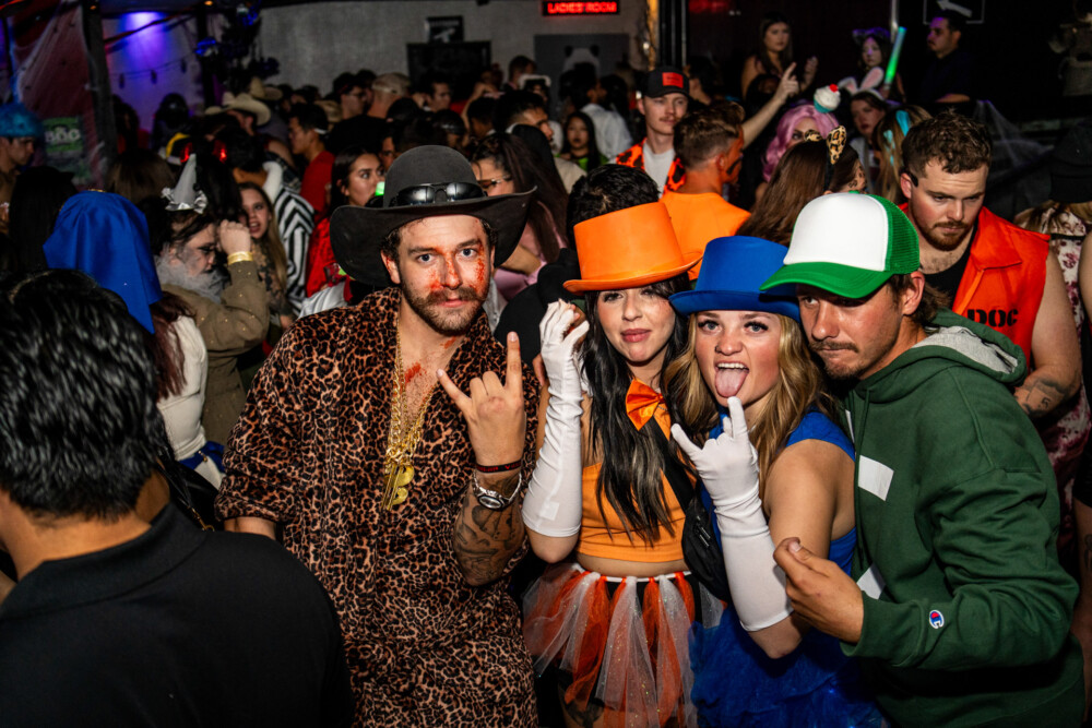 photo of people in halloween costumes on Halloween Night 2025, StrangeLove, Boise, Idaho