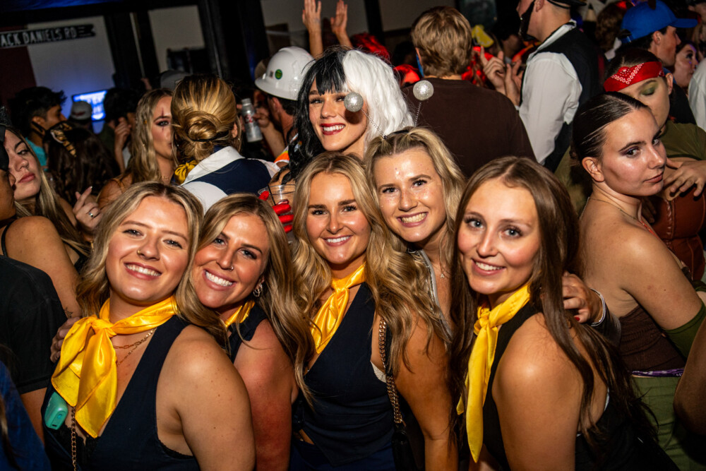 photo of people in halloween costumes on Halloween Night 2025, Dirty Little Roddy's, Boise, Idaho