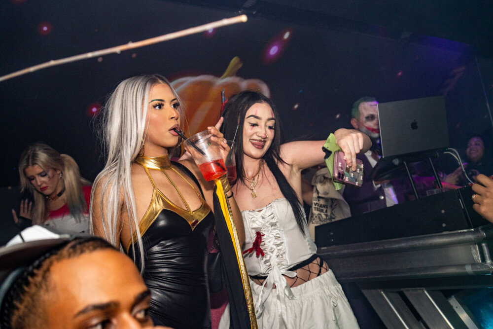 photo of people in halloween costumes on Halloween Night 2025, StrangeLove, Boise, Idaho